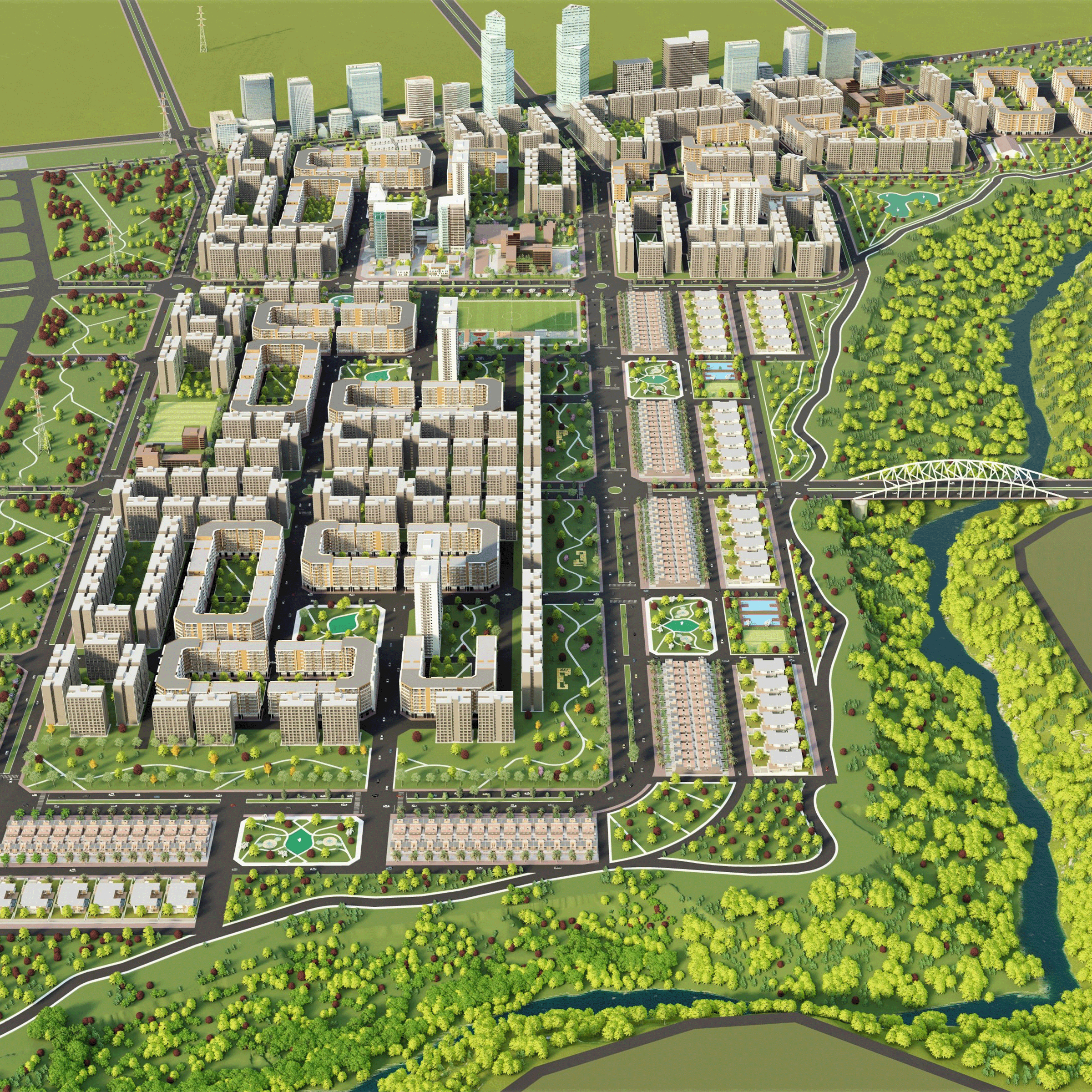 60,000 Mass Housing Development